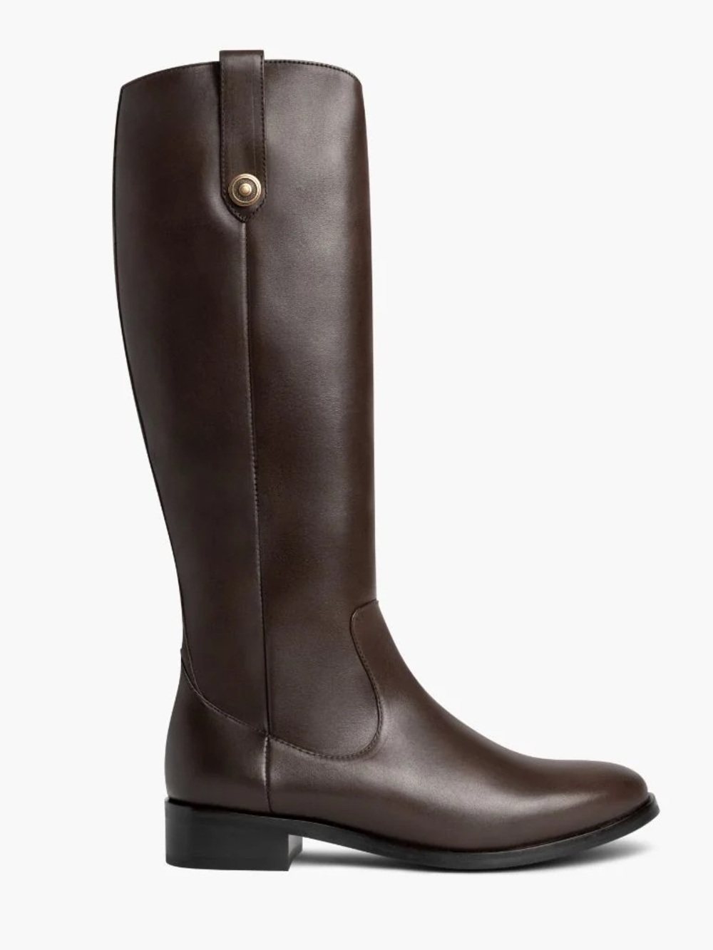 Classic Tall Riding Boots - Brown